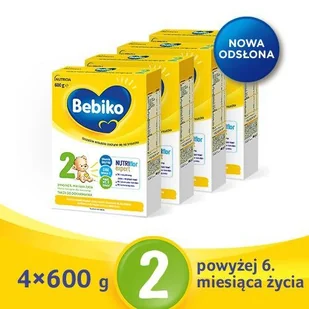 Bebiko 2 NUTRIflor Expert – mleko modyfikowane dla niemowląt powyżej 6. miesiąca życia - Mleko modyfikowane - miniaturka - grafika 1