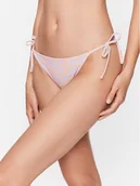 Stroje kąpielowe - Roxy Dół od bikini ERJX404585 Różowy - miniaturka - grafika 1