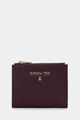 Portfele - Patrizia Pepe portfel skórzany damski kolor fioletowy CQ8732 L001 - miniaturka - grafika 1