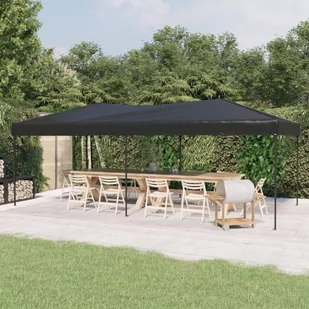 Składany namiot imprezowy, antracytowy, 3x6 m - Pawilony ogrodowe - miniaturka - grafika 1