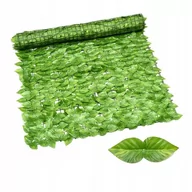 Sztuczne kwiaty - SZTUCZNY ŻYWOPŁOT Bluszcz OGRODZENIE BALKON PŁOT ŚCIANĘ DACH CIEŃ 300x50cm - miniaturka - grafika 1