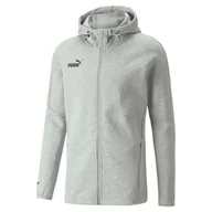 Bluzy męskie - Bluza z kapturem Puma Teamfinal Casuals Hooded Jkt, Mężczyźni - miniaturka - grafika 1