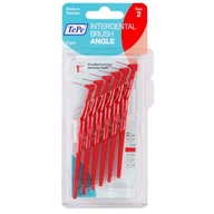 Szczoteczki międzyzębowe - TePe Angle Szczoteczki międzyzębowe 0,5mm czerwone 6 szt. - miniaturka - grafika 1