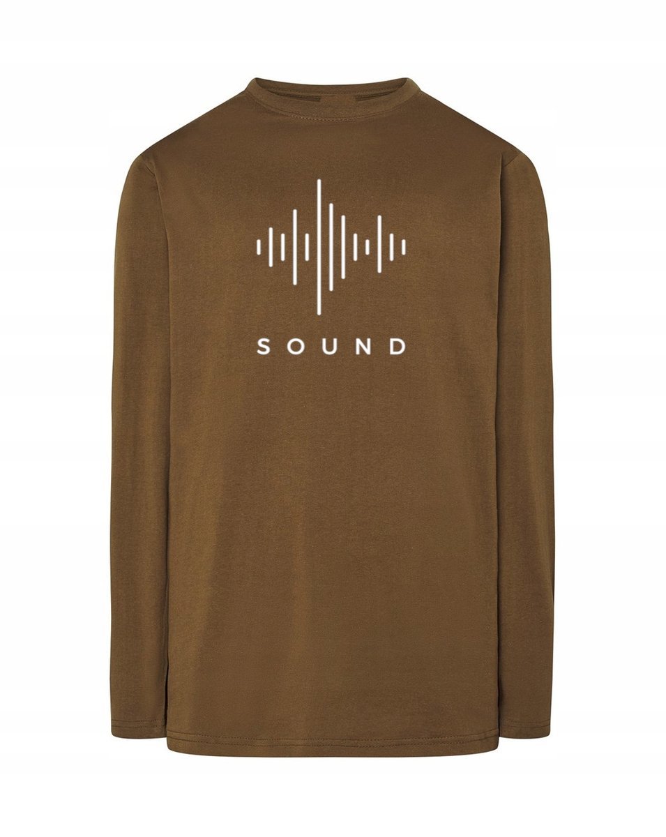 Longsleeve męski nadruk art line SOUND r.XL