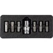 Klucze i nasadki - Proline Zestaw 7 sztuk końcówek TORX T25-T55 10749 PX10749 - miniaturka - grafika 1