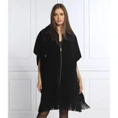 Swetry damskie - Pinko Wełniane ponczo MARA | Relaxed fit - miniaturka - grafika 1