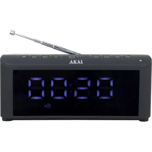 Akai ACRB-1000 radio Zegar Cyfrowy Czarny - Radia - miniaturka - grafika 1