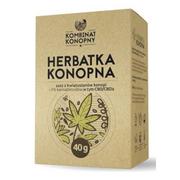 Suplementy naturalne - KOMBINAT KONOPNY Kombinat Konopny Herbatka Konopna 40 g KK9045 - miniaturka - grafika 1