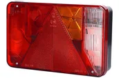 Akcesoria do przyczep i kamperów - Lampa Zespolona Tylna Z Trójkątem Odblaskowym Horpol Lzt 470 Prawa - miniaturka - grafika 1