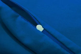 Poszewka Bawełna 40 x 60 Jednolita Ola Granat Chaber - Poszewki na poduszki - miniaturka - grafika 4