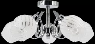ELEM Elegancka lampa sufitowa do dużego pokoju 7138/5 21QG z serii DAKOTA - Lampy sufitowe - miniaturka - grafika 2
