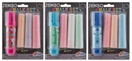 Kreda - Uchwyt na kredę Jumbo + 3 kredy mix - Grafix - miniaturka - grafika 1