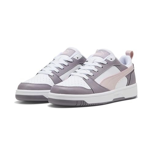 Sneakersy Rebound V6 Low PUMA White Mauve Mist Plum Jam Pink Purple