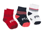 Skarpetki dla dzieci - Skarpetki ADIDAS Bayern Kids 3pp AC1787 19/22 3pak - miniaturka - grafika 1