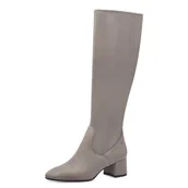 Kozaki damskie - Tamaris Damskie kozaki 1-25541-43 do kolan, szare, 42 EU, szary, 42 EU - miniaturka - grafika 1