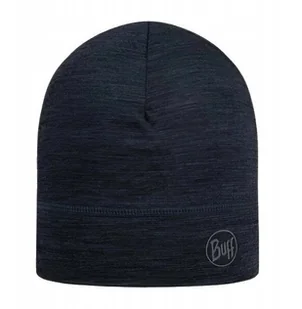 Buff Merino Lightweight Hat Beanie 11301377910 Granatowe One size - Czapki damskie - miniaturka - grafika 1