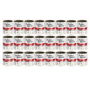 Dolina Noteci Premium Adult bogata w wołowinę puszka 24x400 g - Mokra karma dla psów - miniaturka - grafika 1