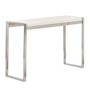 Dekoria.pl Dekoria.pl Konsola Chianti marble ivory white 120x40x80cm 120 × 40 × 80 cm 006-592 - Konsole i sekretarzyki - miniaturka - grafika 1