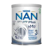 Mleko modyfikowane - Nestle NAN Optipro Plus 3 Hm-O produkt na bazie mleka, w proszku po 12 miesiącu życia 800g - miniaturka - grafika 1