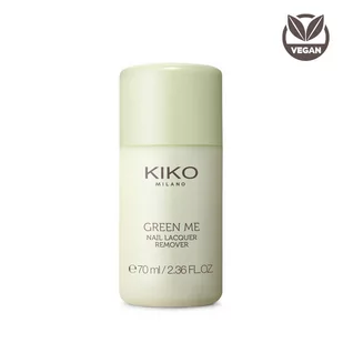 KIKO Milano, Green Me Nail Lacquer Remover delikatny zmywacz do paznokci 70ml - Zmywacze i cleanery do paznokci - miniaturka - grafika 1