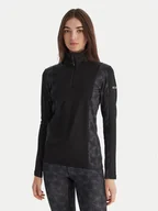 Pozostała odzież narciarska - Roxy Bielizna termoaktywna górna Daybreak Brushed Half Zip ERJLW03054 Czarny Slim Fit - miniaturka - grafika 1