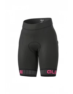 Alé Spodenki rowerowe krótkie damskie Alé Cycling Solid Traguardo pink L11651518 - Spodenki rowerowe - miniaturka - grafika 1