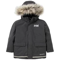 Kurtki i płaszcze dla chłopców - Helly Hansen Unisex dziecięca Luminens Parka kurtka Luminens Parka kurtka 980 Heban 5 - miniaturka - grafika 1