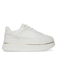 Sneakersy damskie - Sneakersy DeeZee AM25233 Biały - miniaturka - grafika 1