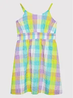Sukienki i spódniczki dla dziewczynek - United Colors Of Benetton Sukienka letnia 41CFCV00G Kolorowy Regular Fit - miniaturka - grafika 1