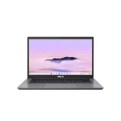 Laptopy - ASUS Chromebook Plus CX34 CX3402CVA-PQ1230 Intel® Core™ i3 i3-1315U (14") Ekran dotykowy Full HD 8 GB LPDDR5x-SDRAM 256 GB UFS Wi-Fi 6E ChromeOS Niemiecki Szary - miniaturka - grafika 1