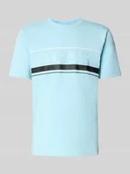 Koszulki męskie - T-shirt o kroju regular fit z czystej bawełny model ‘ICONIC ZONE’ - miniaturka - grafika 1