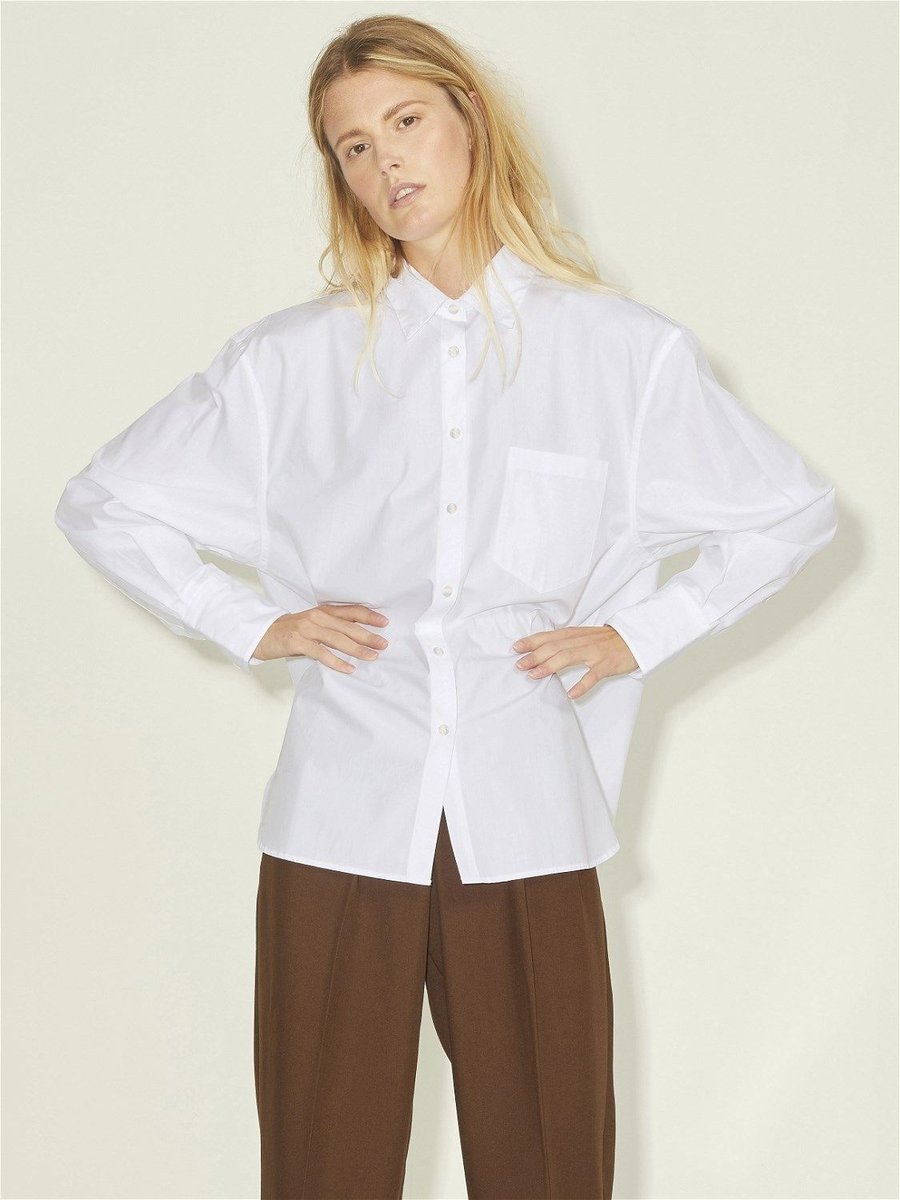 camicie donna jjxx 12200353 relaxed shirt white