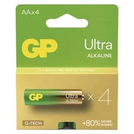 Baterie i akcesoria - Bateria alkaliczna, AA (LR6), AA, 1.5V, GP, blistr, 4-pack, ULTRA - miniaturka - grafika 1