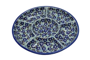 Ceramiczna półmisek dzielony Ceramika Bolesławiec - Miski i półmiski - miniaturka - grafika 1