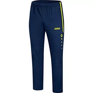 JAKO Striker 2.0 damskie spodnie reprezentacyjne, granatowy/neonowy żółty, 48 - Spodnie rowerowe - miniaturka - grafika 1
