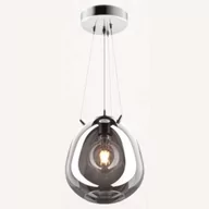 Lampy sufitowe - Zuma Line LAMPA wisząca MOON P19066B-D25 szklana OPRAWA skandynawski ZWIS hygge loftowy chrom lustrzany P19066B-D25 - miniaturka - grafika 1