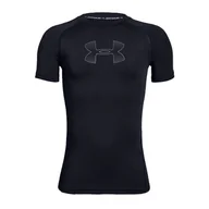 Pozostała odzież narciarska - Under Armour JR HeatGear Armour T-shirt kr.rękaw 004 : Rozmiar - 152 cm - miniaturka - grafika 1