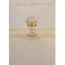 Karnet Komunia Premium B6 + koperta wzór nr 005 - Albumy inne - miniaturka - grafika 1