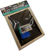 Tablice dla dzieci - Grafix Zestaw mini tablica + kredy + gąbka - miniaturka - grafika 1