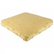 Pufy i podnóżki - Poduszka Podłogowa Bawełniana 60 X 60 X 12 Cm Żółta Clone - miniaturka - grafika 1