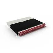 Patchcordy - PATCHBOX PONEX8UTPRD kabel sieciowy Czerwony 0,8 m Cat6a U/UTP (UTP) - miniaturka - grafika 1