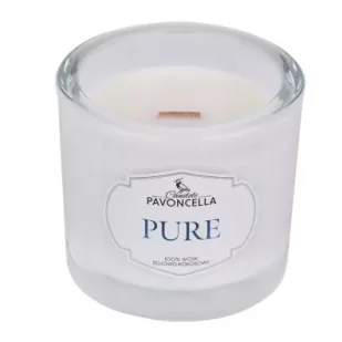 Świeczka sojowa Pure biała 170g - Świece - miniaturka - grafika 1