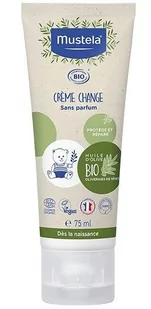 Mustela BIO, krem do przewijania, od 1 dnia życia, 75ml - Żele i maści lecznicze - miniaturka - grafika 1