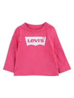 Kaftaniki dla niemowląt - Levi's Kids Koszulka w kolorze różowym - miniaturka - grafika 1