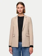 Marynarki i żakiety damskie - Pieces Marynarka Bozzy 17144884 Beżowy Regular Fit - miniaturka - grafika 1