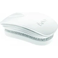 Kosmetyki do stylizacji włosów - IKOO IKOO Pocket White biała szczotka do włosów - miniaturka - grafika 1