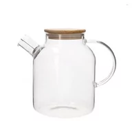 Dzbanki i imbryki - Dzbanek Z Bambusowym Wieczkiem Saffron 1,8L Homla - miniaturka - grafika 1
