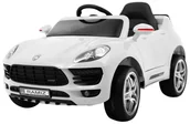 Pojazdy elektryczne dla dzieci - Auto na akumulator Turbo-S Biały - miniaturka - grafika 1