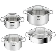 Zestawy garnków i patelni - Zestaw garnków TEFAL Duetto+ G719S855 (8 elementów) - miniaturka - grafika 1