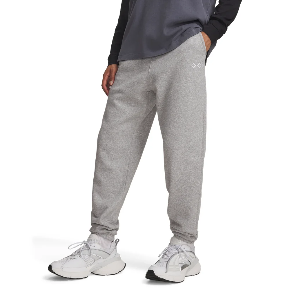 Spodnie dresowe z bawełną męskie szare Under Armour Rival Flc XL